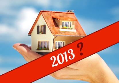 Qu'attendre de l'immobilier en 2013